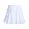 easyforever Kids Girls Workout Tennis Running Skort Skirts Pleated Athletic Gymnastics Dance A-line Dress White 12-14 view 2