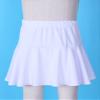 easyforever Kids Girls Workout Tennis Running Skort Skirts Pleated Athletic Gymnastics Dance A-line Dress White 12-14 view 3