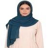 ANKOMINA Women Soft Chiffon Rhinestone Long Scarf Shawl Fashion Muslim Hijab Head Wrap Scarves view 3