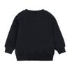 Kids Boys Girls Brushed Fleece Sweatshirt Toddler Solid Color Round Neck Long Sleeve Pullover Baby Thick Warm Tops view 3