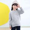 Kids Boys Girls Brushed Fleece Sweatshirt Toddler Solid Color Round Neck Long Sleeve Pullover Baby Thick Warm Tops view 2