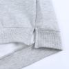 Kids Boys Girls Brushed Fleece Sweatshirt Toddler Solid Color Round Neck Long Sleeve Pullover Baby Thick Warm Tops view 4
