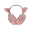 Beisto Warm Faux Furry Earmuffs Winter Cute Cat Kitten Ear Cover Outdoor Ear Warmer For Girls Women, Pink, One Size view 1