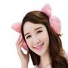 Beisto Warm Faux Furry Earmuffs Winter Cute Cat Kitten Ear Cover Outdoor Ear Warmer For Girls Women, Pink, One Size view 3