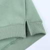 Kids Boys Girls Brushed Fleece Sweatshirt Toddler Solid Color Round Neck Long Sleeve Pullover Baby Thick Warm Tops view 4