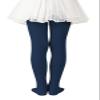Century Star Girls Ballet Tights Toddler-Super Soft Footed Dance Tights for Kids 1 Pack Navy Blue 9-14 Years view 4