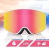 EXP VISION Parent-Child Ski Goggles Set, OTG Anti Fog 100% UV400 Protection Snow Goggles for Men & Women & Boys & Girls view 2