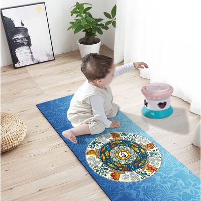 LYWY Yoga Mat Non Slip,0.06 Inch Thickened Fitness Mat Environmental Protection Professional Yoga Mat Suitable for Female Home Fitness Mat,Blue,70.08X24.02