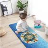 LYWY Yoga Mat Non Slip,0.06 Inch Thickened Fitness Mat Environmental Protection Professional Yoga Mat Suitable for Female Home Fitness Mat,Blue,70.08X24.02 view 1