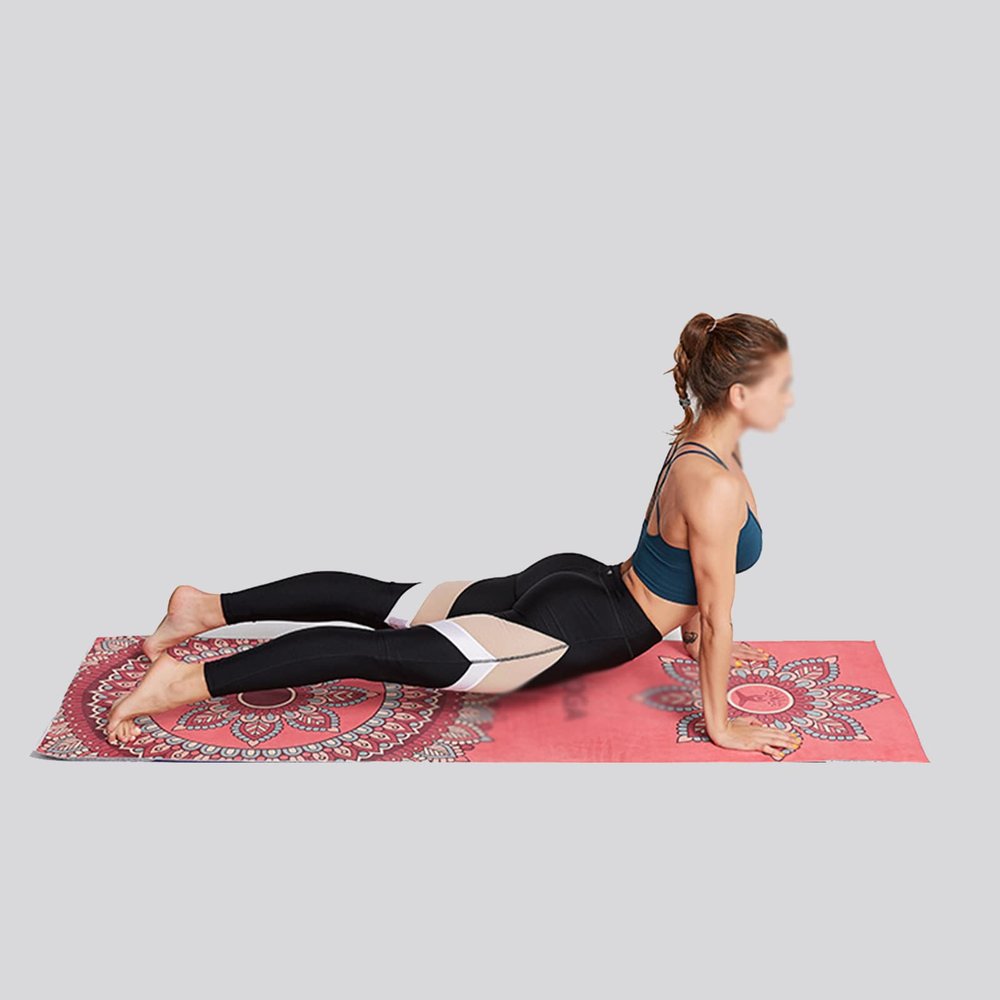 LYWY Travel Yoga Mat,Eco Friendly Fitness Exercise Mat Thick Yoga Mat Fitness Exercise Mat with Strap Workout Mat for Yoga and Floor Exercises,B,72.84X24.08IN