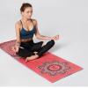 LYWY Travel Yoga Mat,Eco Friendly Fitness Exercise Mat Thick Yoga Mat Fitness Exercise Mat with Strap Workout Mat for Yoga and Floor Exercises,B,72.84X24.08IN view 3