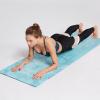 LYWY Travel Yoga Mat,Eco Friendly Fitness Exercise Mat Thick Yoga Mat Fitness Exercise Mat with Strap Workout Mat for Yoga and Floor Exercises,C,72.84X24.08IN view 3