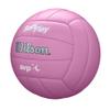 Wilson AVP Soft Play Volleyball - Official Size, Pink, 18-Panel, Machine-Sewn Construction, Butyl Rubber Bladder view 2
