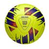 Wilson NCAA Vivido Match Soccer Ball - Size 5, Yellow/Orange/Purple view 1