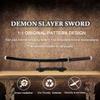 Demon Slayer Sword for Cosplay with Belt Holder Stand, 41 inches (Kamado Tanjirou_Model A) view 4