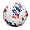 WILSON NCAA Vivido Replica Soccer Ball - Size 4, White/Orange/Purple view 2