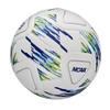 WILSON NCAA Vanquish Match Soccer Ball - Size 4, White/Blue/Green view 3