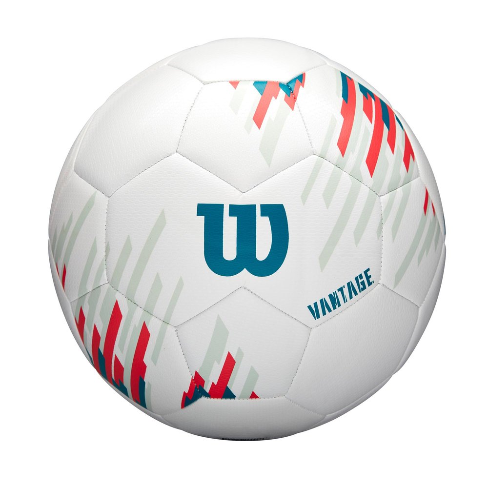 WILSON NCAA Vantage Soccer Ball - Size 4, White/Teal