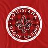 University of Louisiana at Lafayette Official Plaid Badge Unisex Adult T Shirt,Plaid Badge, 4X-Large view 2