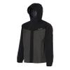 Grundns Mens Full Share Jacket | Waterproof, Breathable, Black/Grey, X-Small view 1