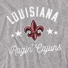 University of Louisiana at Lafayette Official Ragin' Cajuns Unisex Adult T Shirt,Athletic Heather, 5X-Large view 2