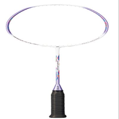 YONEX 4U5 NF200 Badminton Racket, Nano Flare 200, Beginners, White/Lavender (104)