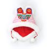 Kids Beanie Hat for The Year of Tiger, Winter Tiger Shaped Fleeced Hat Boys Girls for Spring Festival Chinese New Year (A-Pink) view 4