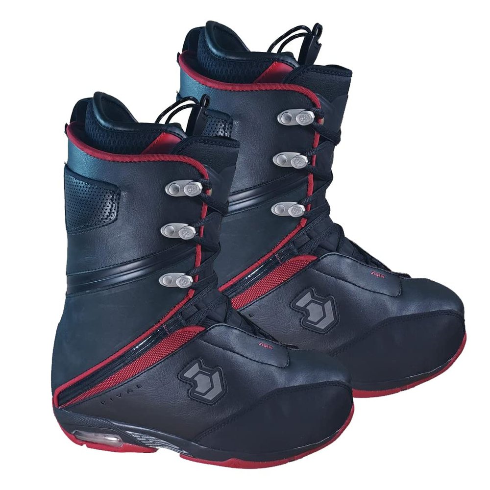 Northwave Rival APX Snowboard Boots Black Red Men's Size 8-8.5 Euro 41.5 (Z66) (Rival APX (Z66), Boot Fit Men 8-8.5 Euro 41.5)