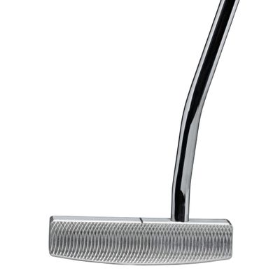 Bell IV H-390 Half-Offset CNC Milled Full-Mallet Golf Putter + Winn Dri-Tac Dark Gray Standard Grip (Right, 35)