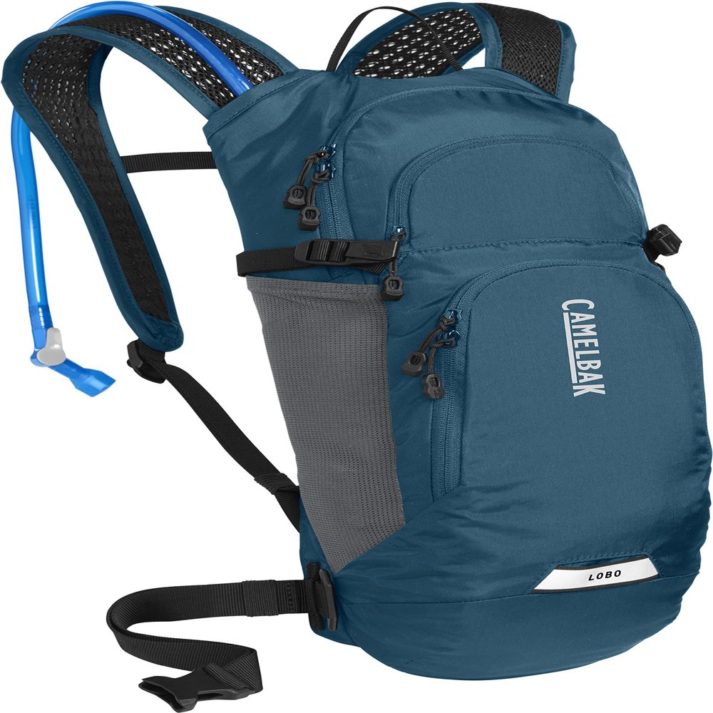 CamelBak Lobo 9 Bike Hydration Backpack Moroccan Blue/Black, 70oz
