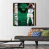 Trends International NBA Boston Celtics - Jaylen Brown 21 Wall Poster, 22.375" x 34", Premium Poster & Push Pin Bundle view 2