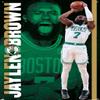 Trends International NBA Boston Celtics - Jaylen Brown 21 Wall Poster, 22.375" x 34", Premium Poster & Push Pin Bundle view 4