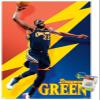 Trends International NBA Golden State Warriors - Draymond Green 21 Wall Poster, 22.375" x 34", Poster & Push Pin Bundle view 1