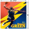 Trends International NBA Golden State Warriors - Draymond Green 21 Wall Poster, 22.375" x 34", Poster & Push Pin Bundle view 3