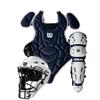 Wilson EZ Gear 2.0 Catchers Gear Kit - Navy, Small/Medium view 1