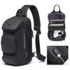 BANGE Sling Bag, Waterproof Crossbody Backpack, Shoulder Bag for Men view 4