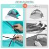 Night Cat Beach Tent Portable Camping Sun Shade Shelter for 2-4 Persons with UV Protection 3 Breathable Mesh Windows Extended Tent Floor Easy Set Up Outdoor view 2