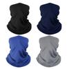 4 Pack Neck Gaiter Breathable Bandana Mask for Outdoor Protection, Washable Reusable Cooling Gator Mask Headband Face Covering Protect from Dust for Men Women Fishing Cycling Running Hiking Navy view 1