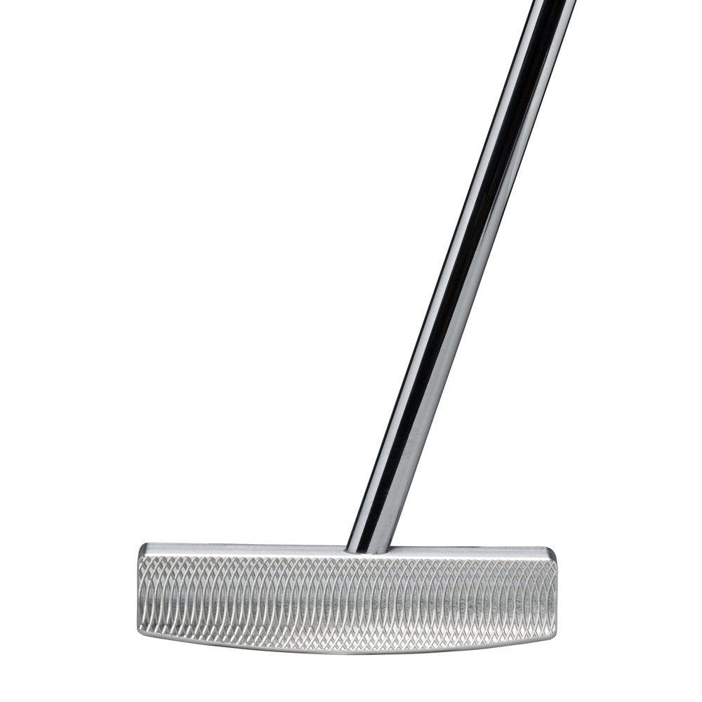 Bell III N-365 No-Offset Center Shaft Half-Mallet Golf Putter + Winn Dri-Tac Dark Gray Midsize Grip (Right, 34)