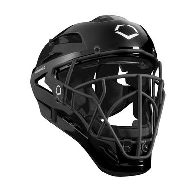 EvoShield Pro-SRZ Solid Catcher's Helmet - Black, Large/X-Large