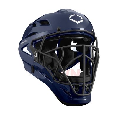 EvoShield Pro-SRZ Solid Catcher's Helmet - Navy, Large/X-Large