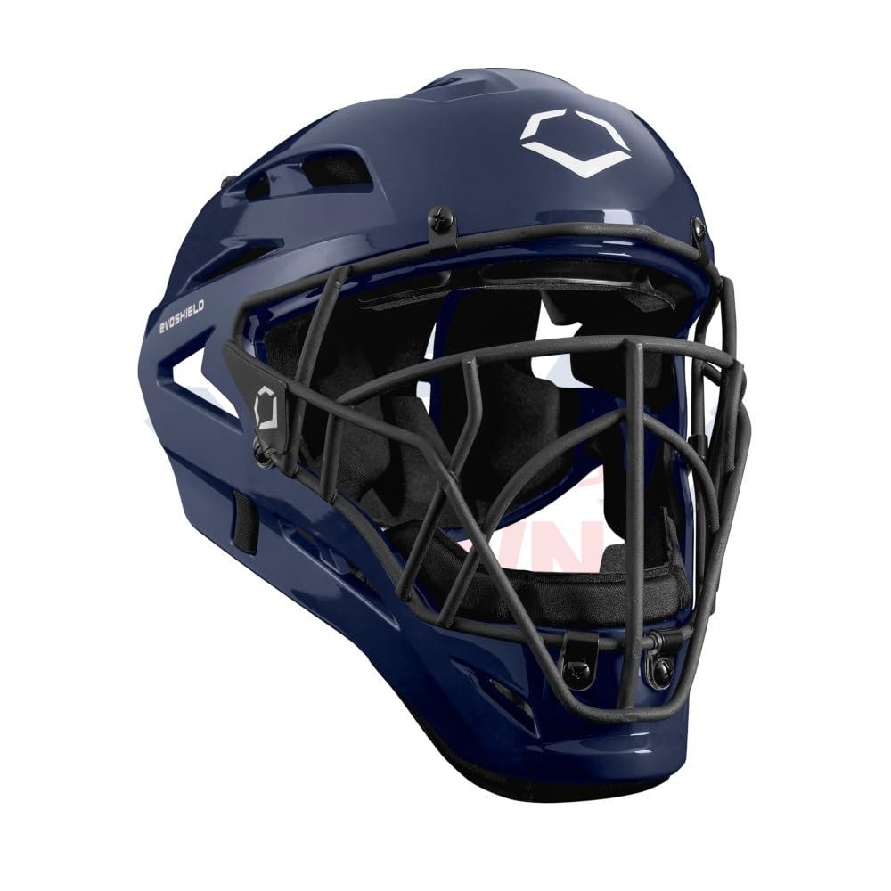 EvoShield Pro-SRZ Solid Catcher's Helmet - Navy, Large/X-Large