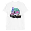 AE86 Trueno Vaporwave 80s 90s Aesthetic JDM Tuning Car Drift Racing Short-Sleeve Unisex T-Shirt White view 1