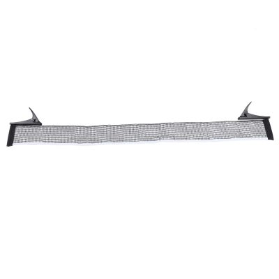 01 02 015 Indoor Fun Activity Table Net Bracket, Professional Dense Standard Table Tennis Net Rack Kit High Tension for Entertainment for Training