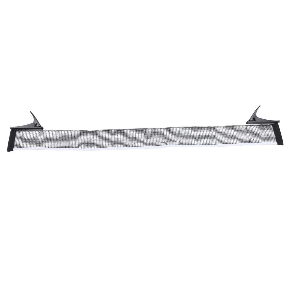 01 02 015 Indoor Fun Activity Table Net Bracket, Professional Dense Standard Table Tennis Net Rack Kit High Tension for Entertainment for Training