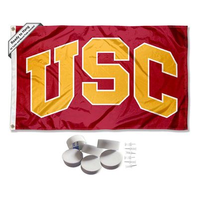 USC Trojans Banner and Tapestry Wall Tack Pads