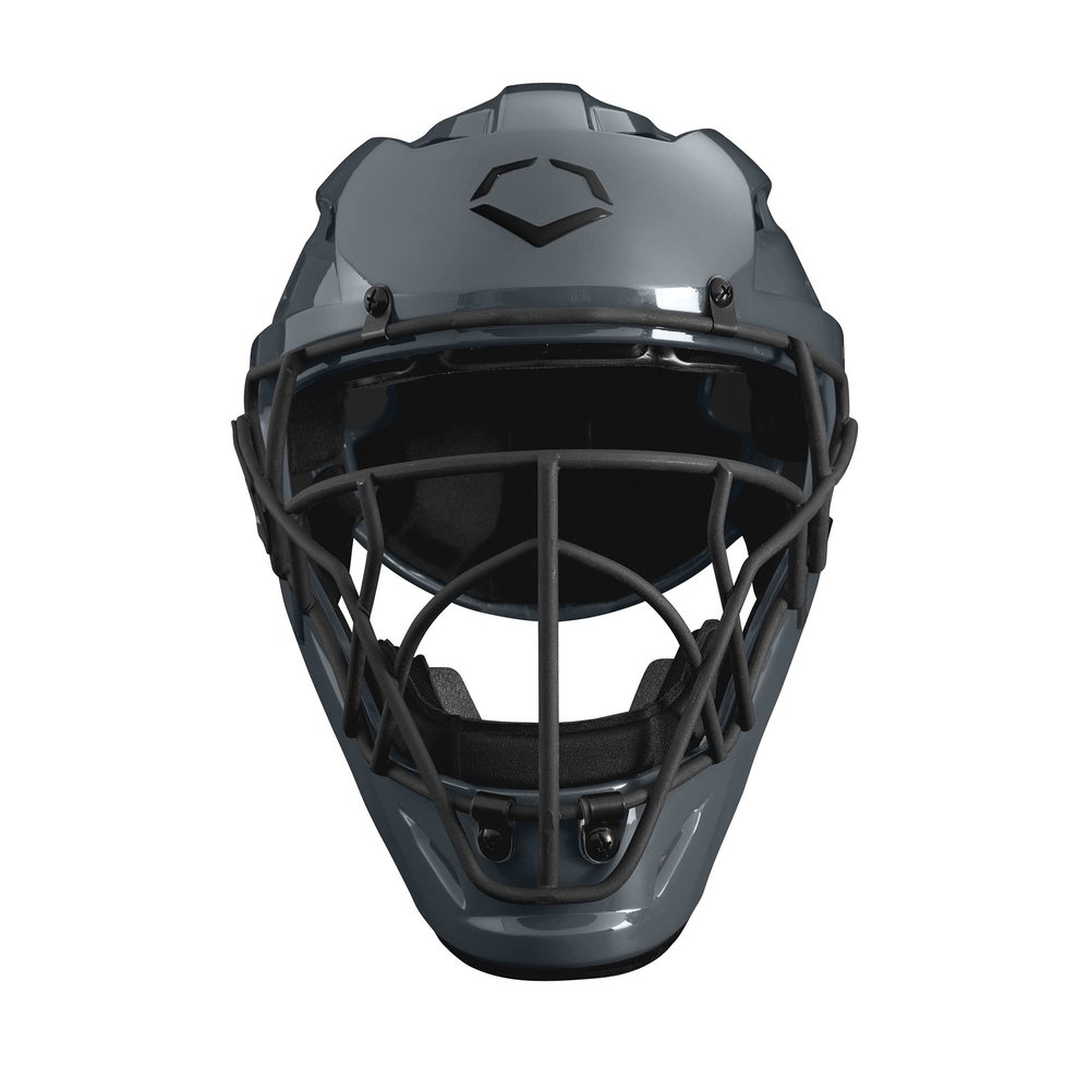 EvoShield Pro-SRZ Solid Catcher's Helmet - Charcoal, Small/Medium