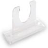 Baseball Bat Holder for Vertical Display - Sturdy Acrylic Hanger Wall Mount | Fits Handle of Any Baseball Softball Bat (Hardware Included) Easy to Install Clear Rack for Organization or Storage view 4