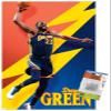 Trends International NBA Golden State Warriors - Draymond Green 21 Wall Poster, 14.725" x 22.375", Premium Poster & Push Pin Bundle view 1