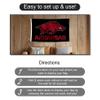 Arkansas Razorbacks Black Banner and Tapestry Wall Tack Pads view 4